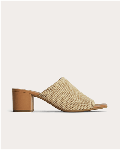 [Image]The Glove Mule in ReKnit | Desert Tan / Raffia