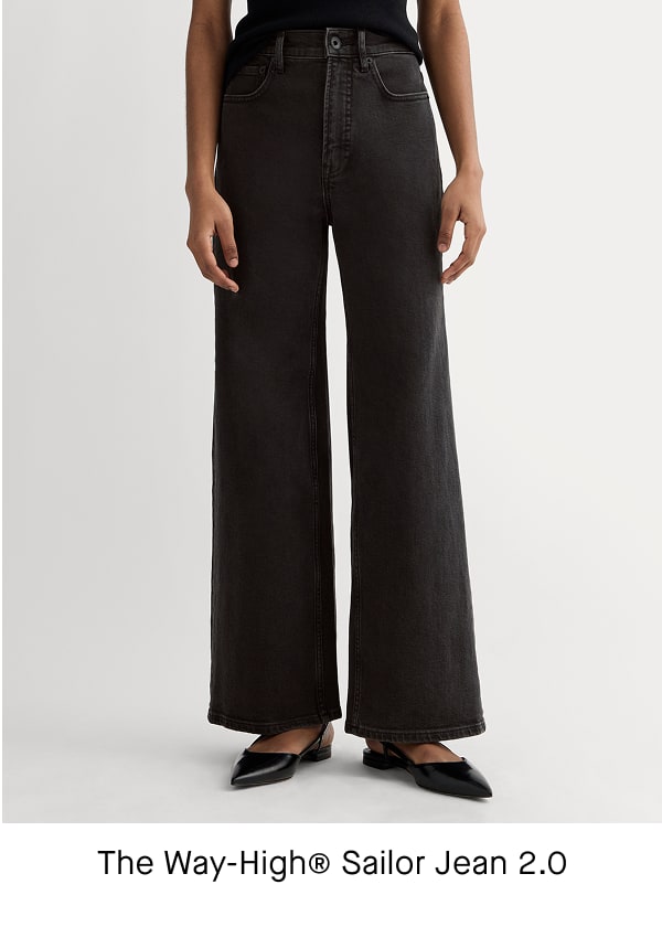 [Image]The Way-High® Sailor Jean 2.0 | Washed Black