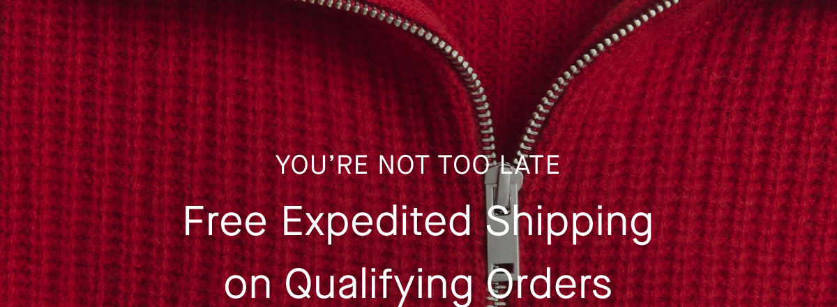 Image | Free Expedited Shipping on Qualifying Orders