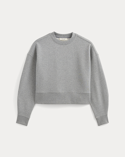 Image | Luxe Fleece Sweatshirt | Vintage Heather Grey