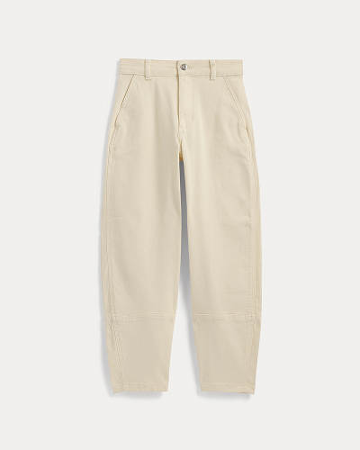 Image | The Utility Barrel Pant | Bone