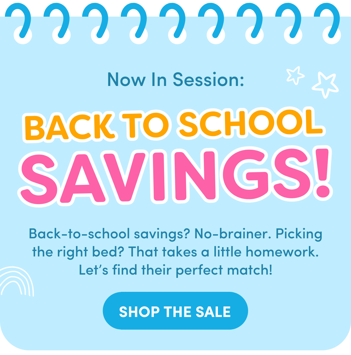 Up to 40% off with our Back to School Sale