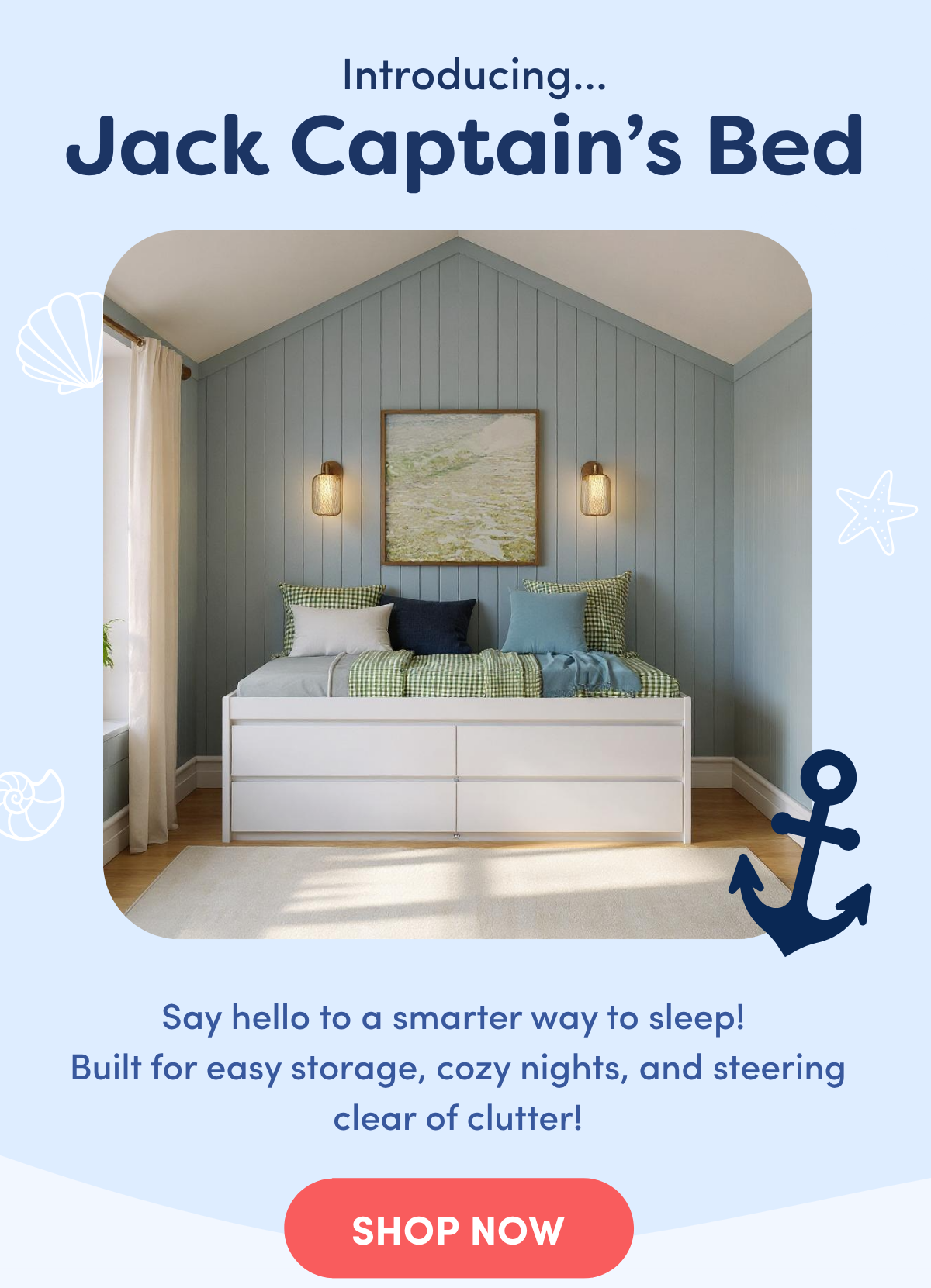 NEW PRODUCT: Jack Captain's Bed