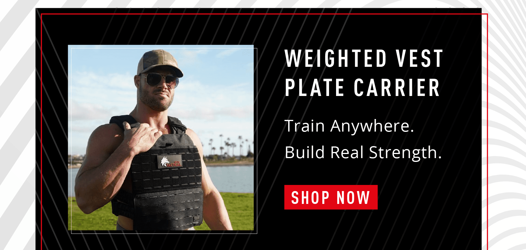 Weighted Vest Plate Carrier  Train Anywhere. Build Real Strength. SHOP NOW