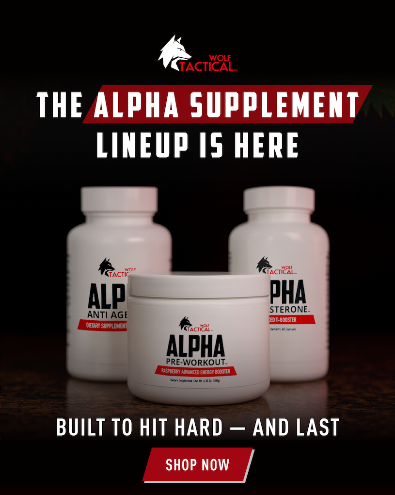 The Alpha Supplement Lineup is Here.      Built to hit hard. And Last.       SHOP NOW        