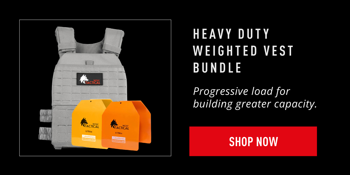 Heavy Duty Weighted Vest Bundle
