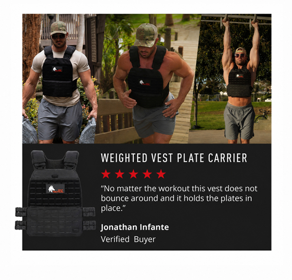 WEIGHTED VEST PLATE CARRIER