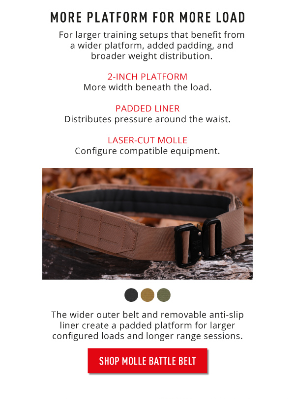 SHOP MOLLE BATTLE BELT