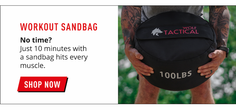 Workout Sandbag. No time? Just 10 minutes with a sandbag hits every muscle. SHOP NOW.