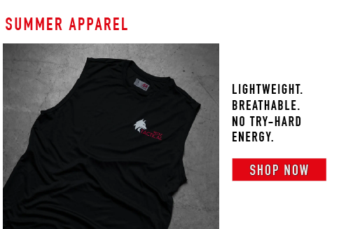 Summer apparel. Lightweight. Breathable. No try-hard energy. SHOP NOW. 