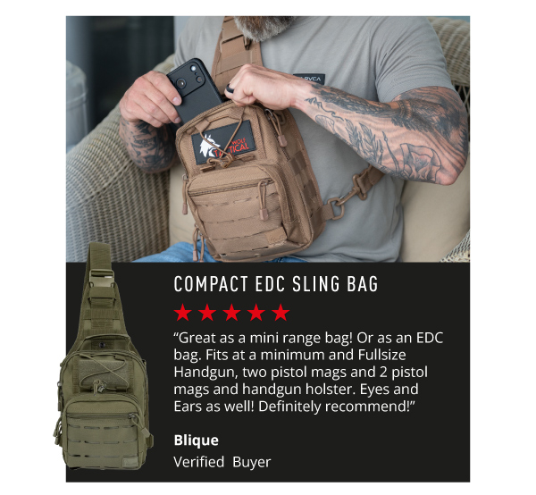 COMPACT EDC SLING BAG