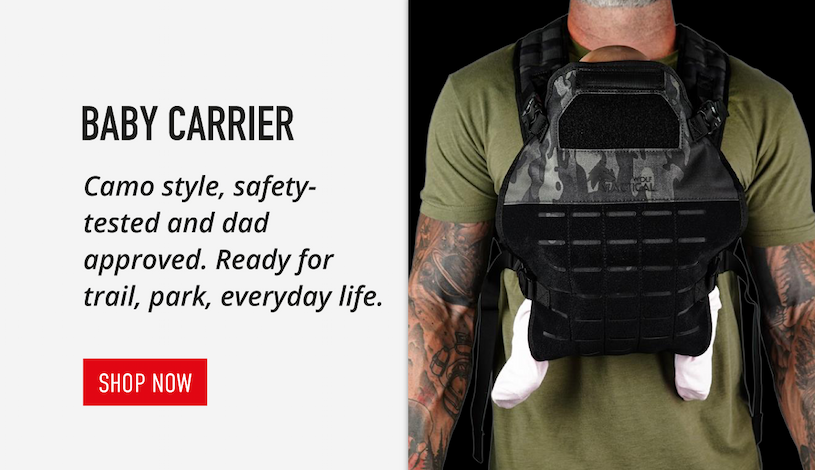 Shop Baby Carrier.             Camo style, safety-tested and dad-approved. Ready for trail, park, everyday life.