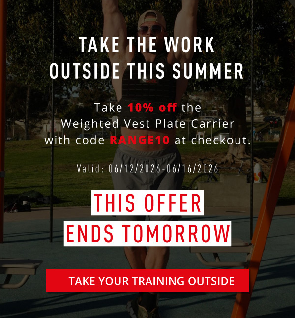 TAKE YOUR TRAINING OUTSIDE