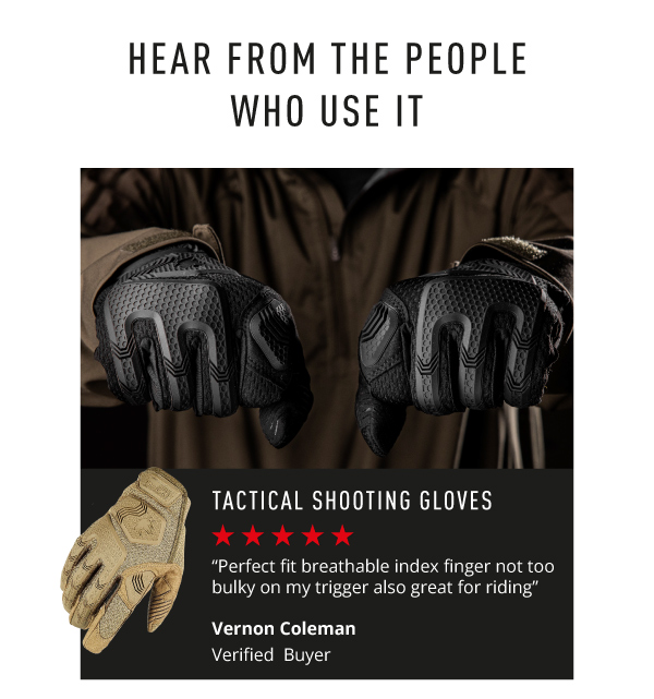 TACTICAL SHOOTING GLOVES