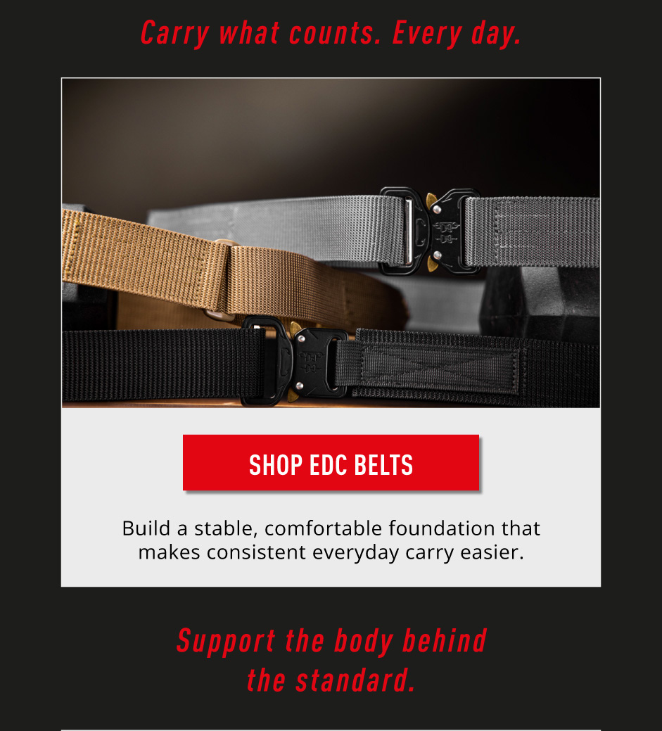 SHOP EDC BELTS