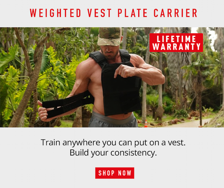 Shop Weighted Vest Plate Carrier.          Train anywhere you can put on a vest. Build your consistency. 