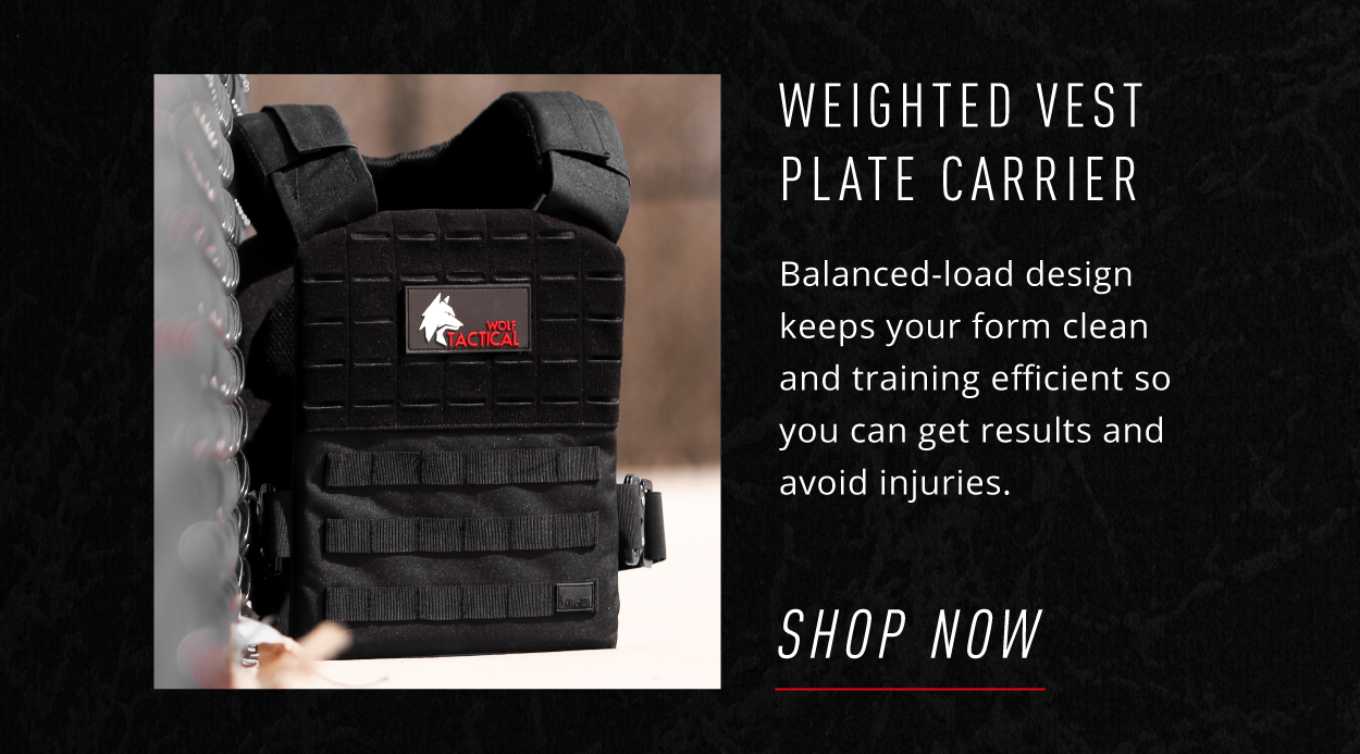WEIGHTED VEST PLATE CARRIER  Balanced-load design keeps your form clean and training efficient so you can get results and avoid injuries.  SHOP NOW
