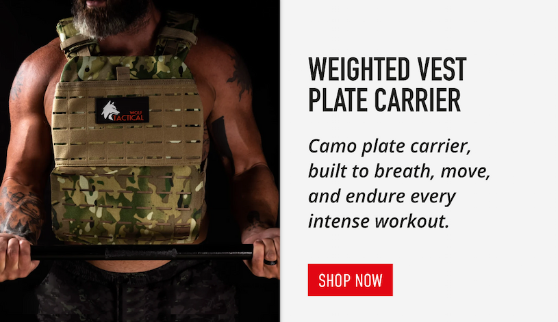 Shop Weighted Vest Plate Carrier.             Camo plate carrier, built to breathe, move, and endure every intense workout.