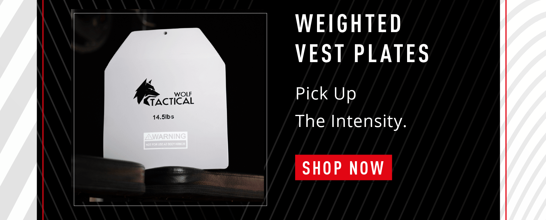 Weighted Vest Plates  Pick Up The Intensity. SHOP NOW