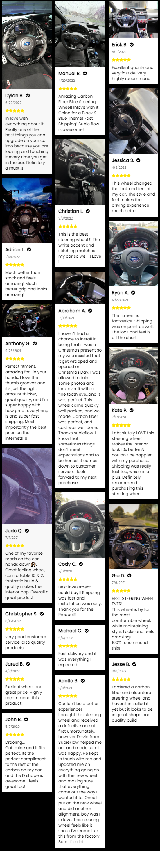 Tired of your old steering wheel? 🥱 Subie Flow