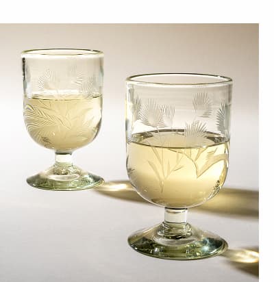 Thistle Wine Glass Thistle Wine Glass