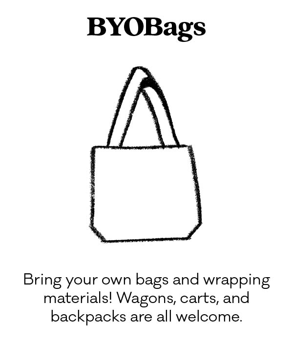 Bring your own bags