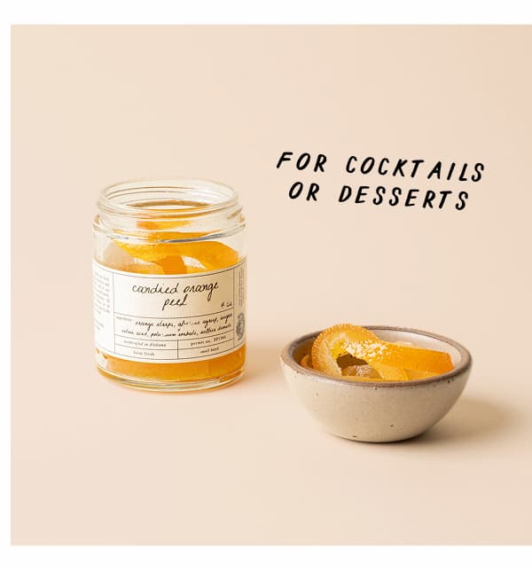 Candied Orange Peels