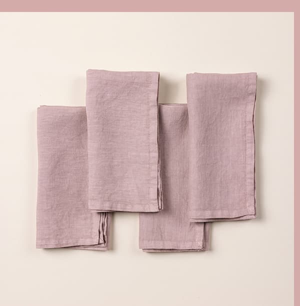 Linen Napkin in Petal