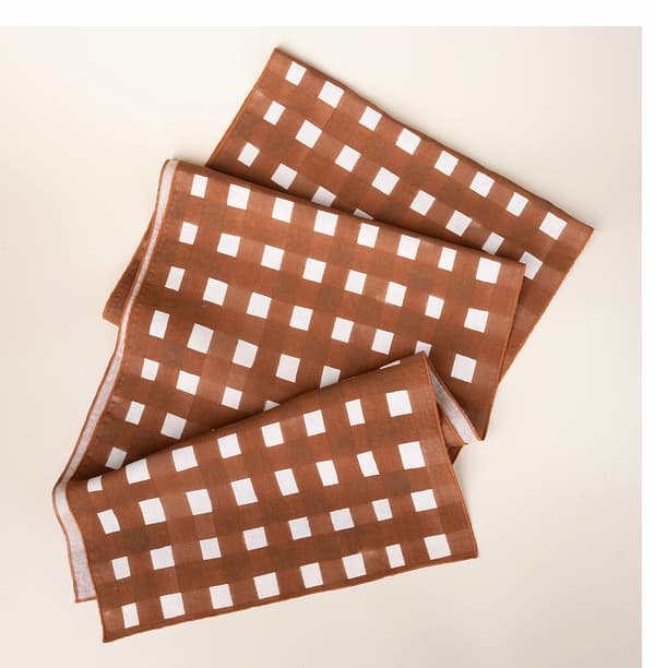 Crosshatch Table Linens Crosshatch Table Linens