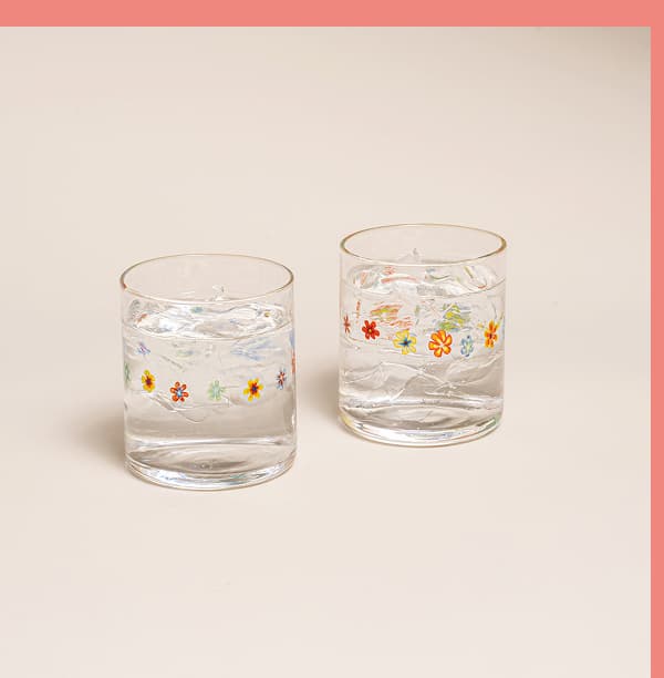 Scattered Motif Glasses Scattered Motif Glasses