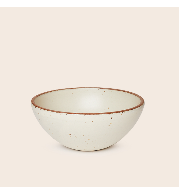Popcorn Bowl in Panna Cotta