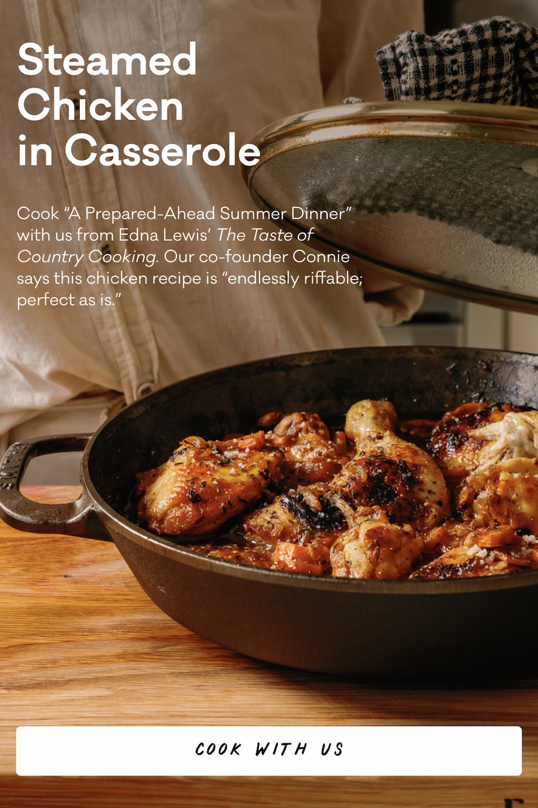Steamed  Chicken  in Casserole