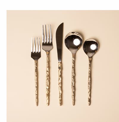 Sand Drip 5-piece Flatware Sand Drip 5-piece Flatware