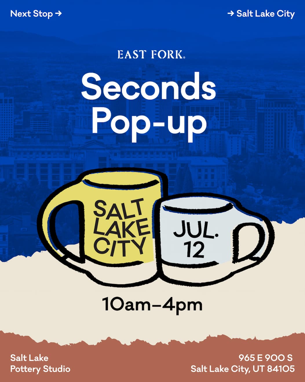 Salt Lake City Pop-Up: July 12