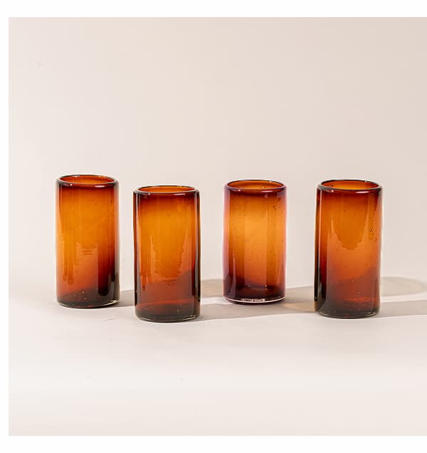 Handblown Glass Tumblers