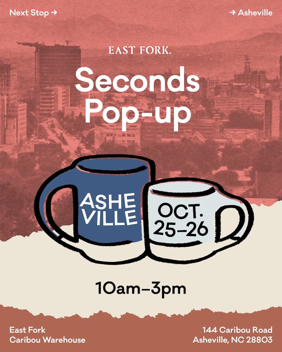 Seconds Pop-up Asheville, Oct 25-26