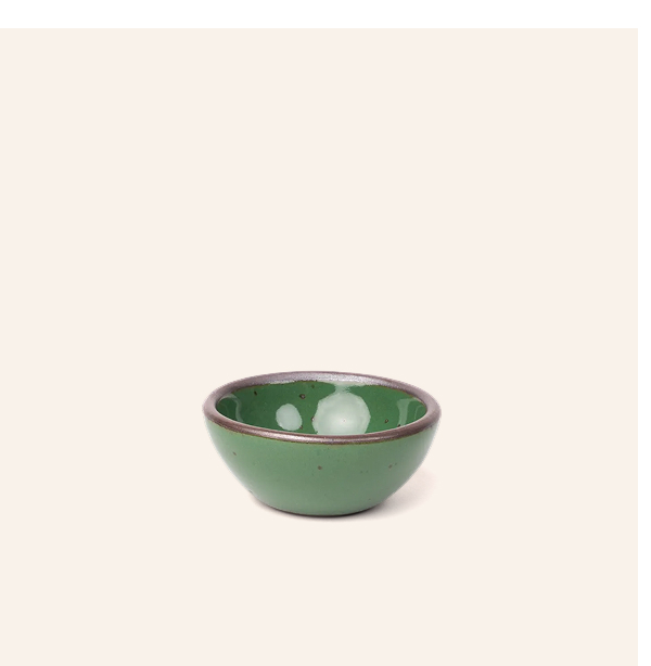 Bitty Bowl in Malachite