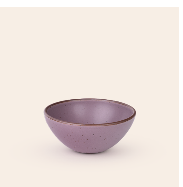 Soup Bowl in Prune