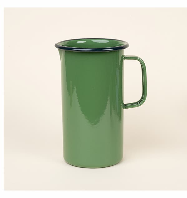 Enamel Pitcher in Bluegrass