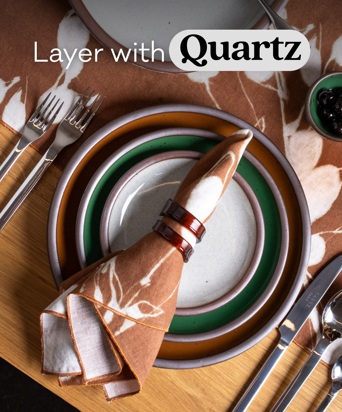 Layer with Quartz