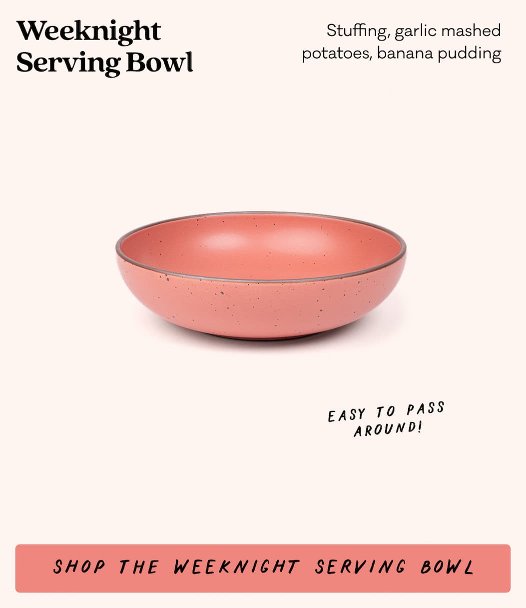 Weeknight Serving Bowl