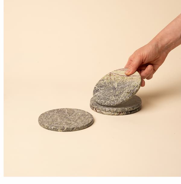 Seagrass Marble Coaster