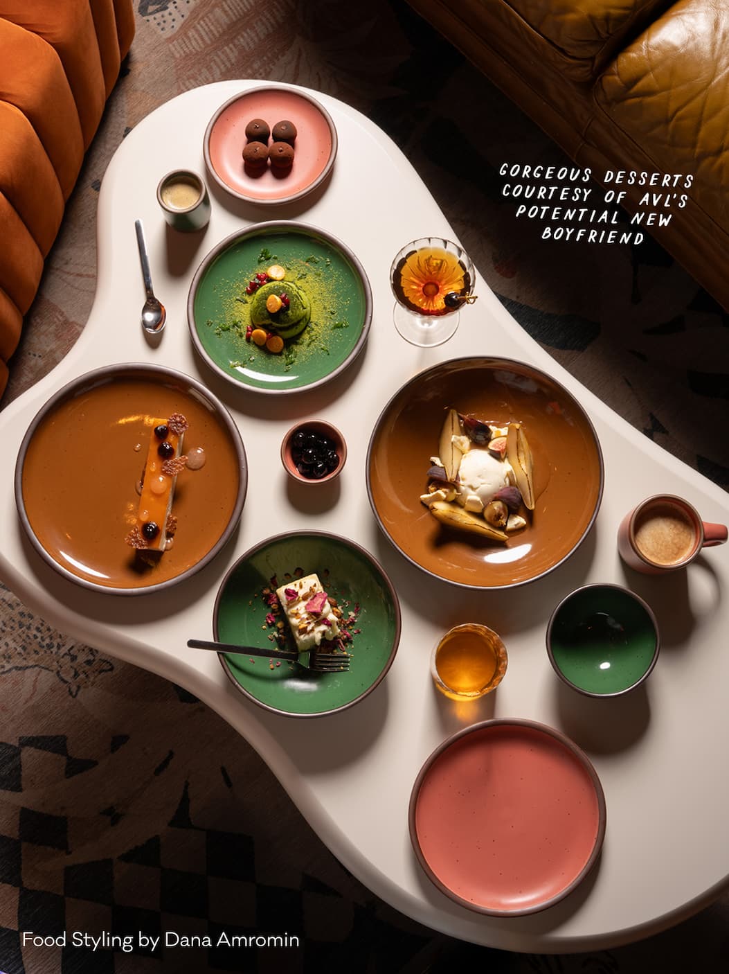 Gorgeous desserts courtesy of AVL's Potential New Boyfriend