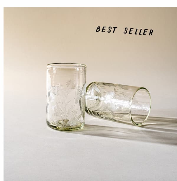 Etched Thistle Tumbler