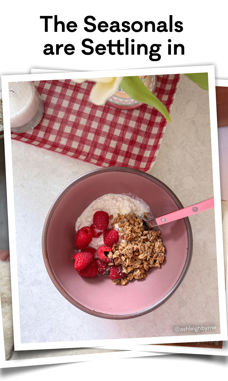 The Seasonals are Settling in