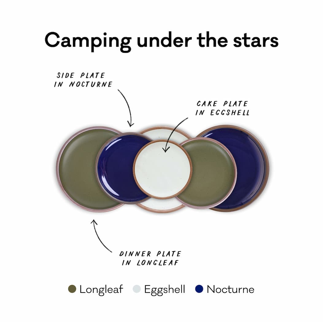 Camping under the stars