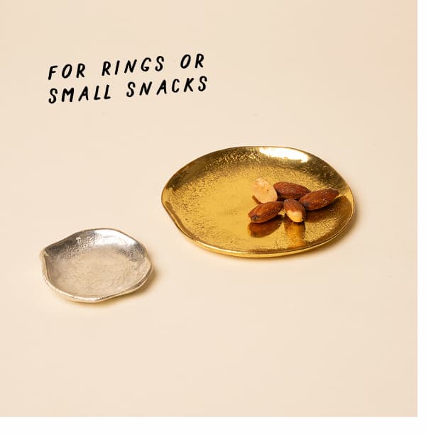 Hand Carved Brass Dish