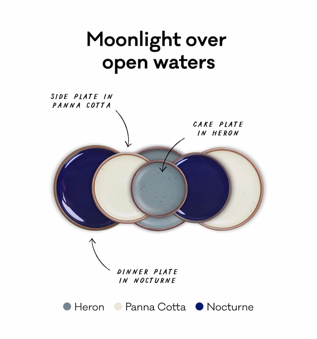Moonlight over open waters