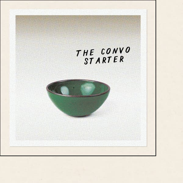 The Convo Starter - Soup Bowl in Malachite