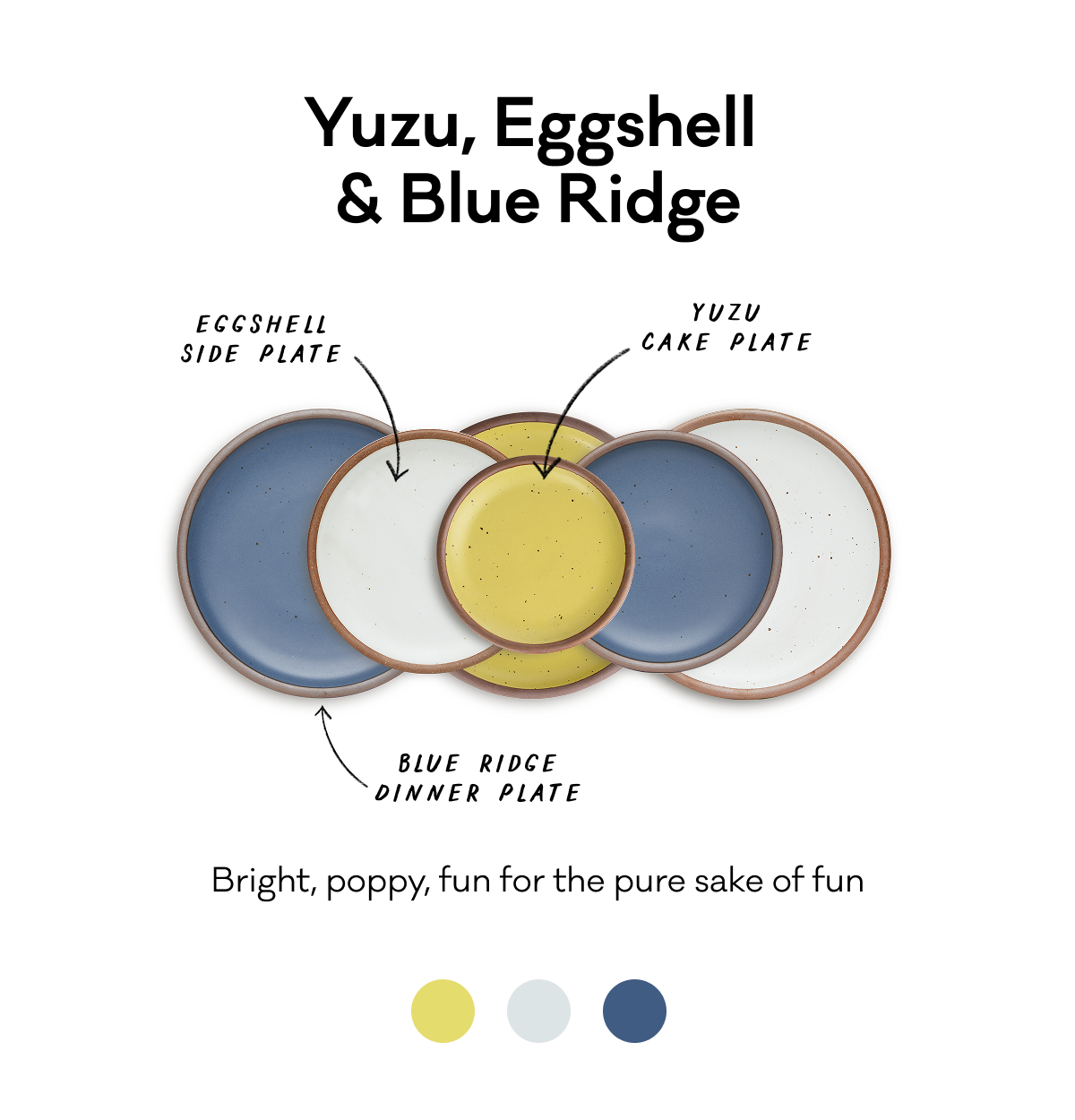Yuzu, Eggshell & Blue Ridge